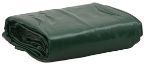 vidaXL Lona Ø 3 m 650 g/m² verde
