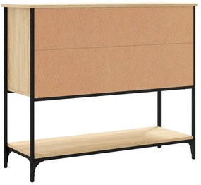 Aparador 100x36x85 cm derivados de madeira cor carvalho sonoma