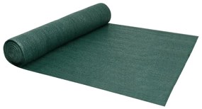 vidaXL Rede de ocultação para privacidade PEAD 150 g/m² 3,6x10 m verde