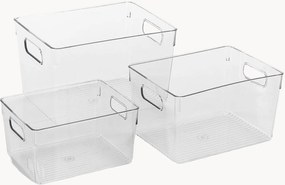 Caixas em plástico Poum, conjunto de 3