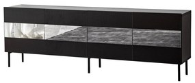 Móvel TV Leon – Preto – 180 x 59 x 35 cm