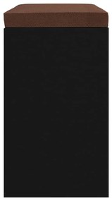 Banco sapateira 103x30x48 cm derivados de madeira preto