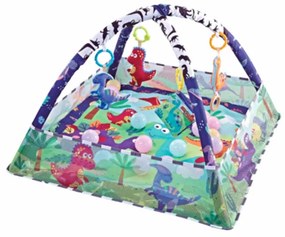 Tapete de jogos para bebés 18 bolas Dino Forest