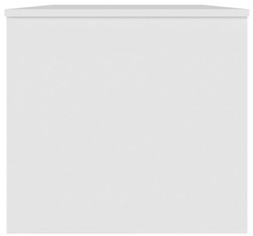Mesa de centro 102x50,5x46,5 cm madeira processada branco