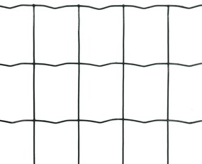 Cerca 10 x 1,0 m aço verde