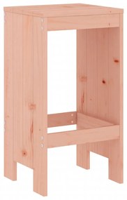 Bancos de bar 2 pcs 40x36x75 cm madeira de douglas maciça