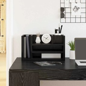 vidaXL Organizador de Mesa Madeira antiga 44,5 x 24 x 25 cm