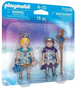 Figuras Articuladas Playmobil 71208 Princesa 15 Peças Príncipe Duo