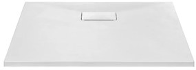 Base de chuveiro SMC 90x80 cm branco