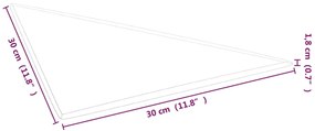 Painel parede 12pcs 30x30cm couro artificial 0,54 m² cappuccino
