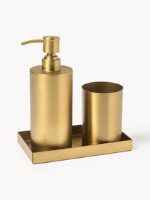Acessórios de casa de banho em metal Halston, conjunto de 3