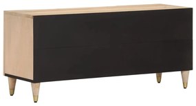 Móvel de TV 105x33x46 cm madeira de mangueira maciça