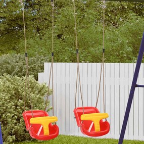 Balanços para Bebês vidaXL com Cintos de Segurança e Cordas Ajustáveis