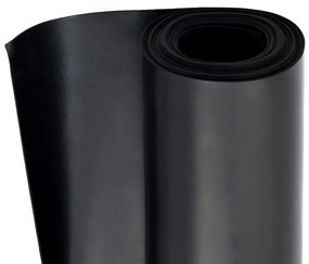 Tapete de borracha antiderrapante liso 1,2x2 m 1 mm