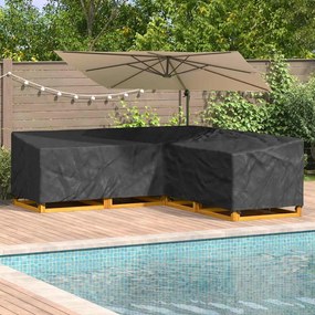 vidaXL Capa para móveis de exterior 255 x 255 x 80 cm