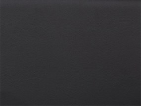 Cama de casal continental em tecido preto 180 x 200 cm PRESIDENT Beliani