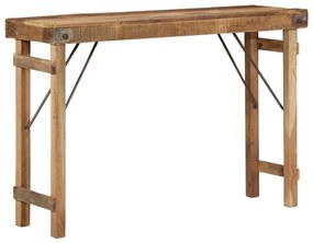 Mesa de Console vidaXL 110x35x76 cm Madeira recuperada