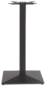 Pernas de Mesa Bar, Restaurante, Café, Esplanada Conjunto de 2 Bases de mesa TIBER, alta, preta, base de 55 x 44 cms, altura 110 cms