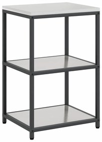 Conjunto de Armazenamento de Cozinha com prateleira Outros 3 pcs Prata