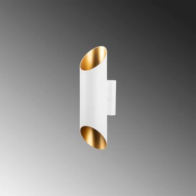 Candeeiro de Parede Cut – Branco – 8 x 12 x 30 cm