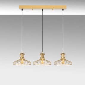Chandelier Events – Dourado Brilhante – 96 x 23 x 129 cm
