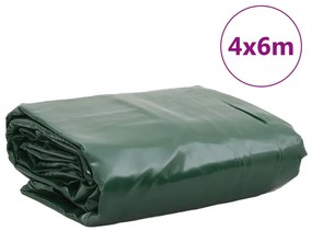 Lona 4x6 m 650 g/m² verde