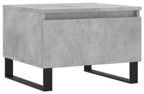 Mesas de centro 2 pcs 50x46x35 cm deriv. madeira cinza-cimento