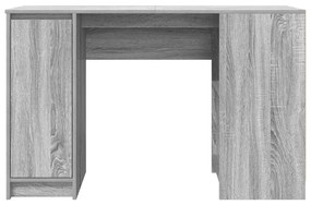 Secretária 120x42x76 cm derivados de madeira cinzento sonoma
