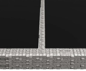 Mesa de jantar p/ exterior 200x150x74 cm vime PE cinzento