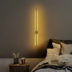 Aplique de Parede Sword – Dourado – 91 cm x 10 cm x 7 cm