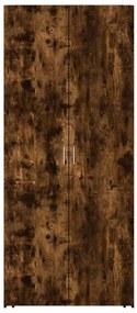 Armário alto 80x42,5x185 cm deriv. de madeira carvalho fumado