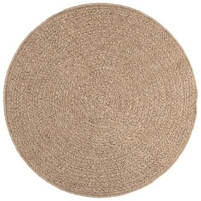 Tapete ZIZUR 120 cm aspeto de juta interior e exterior