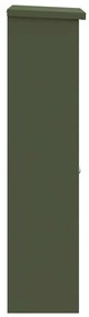 Caixa para entrega de pacotes Verde-oliva 44,5 x 29 x 110,5 cm