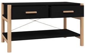 Mesa de centro 82x48x45 cm derivados de madeira preto