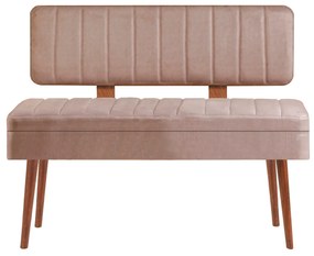 Conjunto de Mesa de Jantar Extensível e Cadeiras Vina – Nogueira Pedra