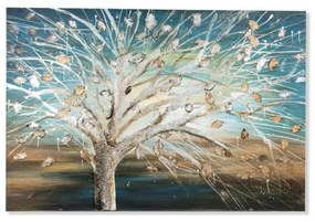 Pintura Dkd Home Decor Árvore (150 X 4 X 100 cm)