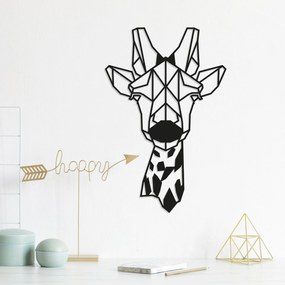 Acessório Decorativo de Parede Metal-012 – Preto – 33 x 50 cm