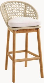 Cadeira de bar para jardim em madeira de teca Trinity