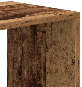 Estante madeira velha66x31x112 cm derivados de madeira