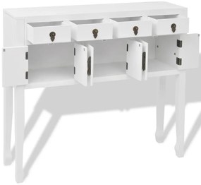Aparador estilo chinês madeira maciça branco