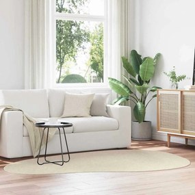 vidaXL Tapetes de área HUARTE Bege 160 x 230 cm Poliéster