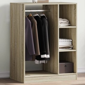 vidaXL Roupeiro 77x48x102 cm derivados de madeira carvalho sonoma