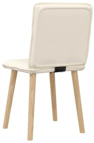 Cadeiras de jantar 2 pcs linho