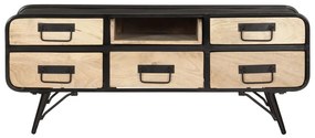 Mesa de centro 100x50x40 cm madeira de mangueira maciça