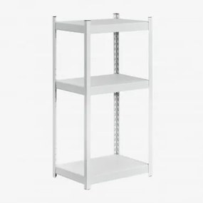 Estante De Aço Com 3 Prateleiras (120x60 Cm) Crenzi Branco - Sklum