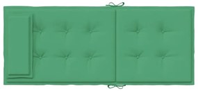 Almofadões p/ cadeira encosto alto 6 pcs tecido oxford verde