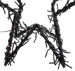 Estrela de Natal Estrela Preta incl. LED IP44 - Brilli