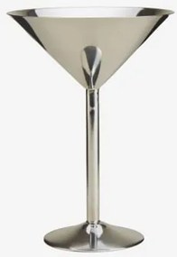 Pack De 2 Copos De Cocktail 35 Cl Em Aço Inoxidável Zirevia Aço Inoxidável Brilhante - Sklum