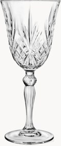 Copos de vinho tinto em cristal Melodia, conjunto de 6