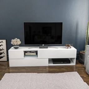 Móvel TV Morton – Branco – 160x37,7x40 cm